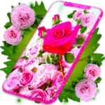 Logo of Pink Rose 4K Live Wallpaper android Application 